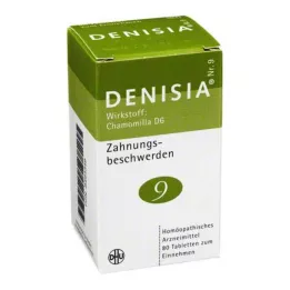 DENISIA 9 compresse per la dentizione, 80 pz