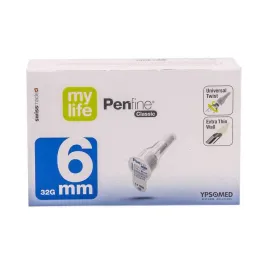 Cannule Mylife Penfine Classic 6 mm, 100 pezzi