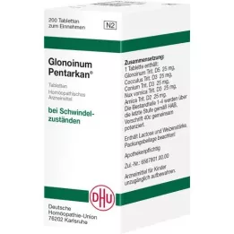 GLONOINUM PENTARKAN compresse, 200 pz
