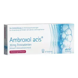 AMBROXOL acis 30 mg compresse orali, 20 pz