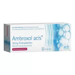 AMBROXOL acis 30 mg compresse orali, 40 pz