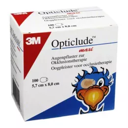 OPTICLUDE 3M maxi 5,7x8 cm 1539/100, 100 pz
