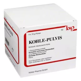KOHLE polvere di pulvis, 4X10 g