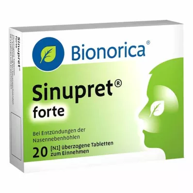 SINUPRET compresse rivestite con film forte, 20 pz SINUPRET compresse rivestite con film forte, 20 pz