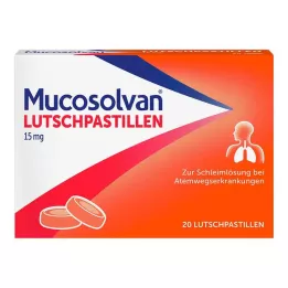 MUCOSOLVAN Pastiglie 15 mg, 20 pz