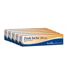 ZINK BETA 25 compresse effervescenti, 100 pz