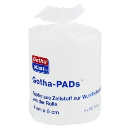 GOTHA PADS Collabolista 4x5 cm, 1000 pz