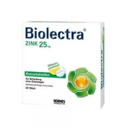 BIOLECTRA Compresse effervescenti di zinco, 20 pz