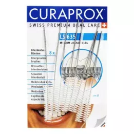 CURAPROX LS 635 Spazzolino interdentale medio, 8 pz