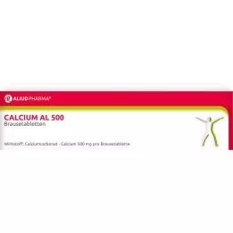 Compresse effervescenti di calcio AL 500, 40 pz