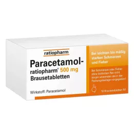 PARACETAMOL-ratiopharm 500 mg compresse effervescenti, 10 pz