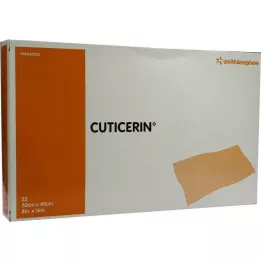 CUTICERIN Garza con spalmatura di unguento 20x40 cm, 25 pezzi