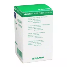 ASKINA Cerotto adesivo Color 8 cmx4 m blu, 1 pz