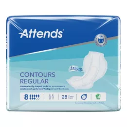 ATTENDS Contours Regular 8 Models, 28 pz