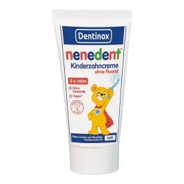 NENEDENT Dentifricio per bambini senza fluoro, 50 ml