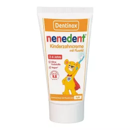 NENEDENT Dentifricio per bambini al fluoro, 50 ml