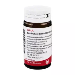 BAMBUSA E NODO D 3 Globuli, 20 g