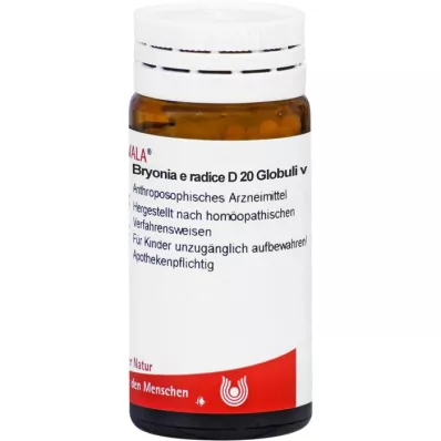 BRYONIA E radice D 20 globuli, 20 g