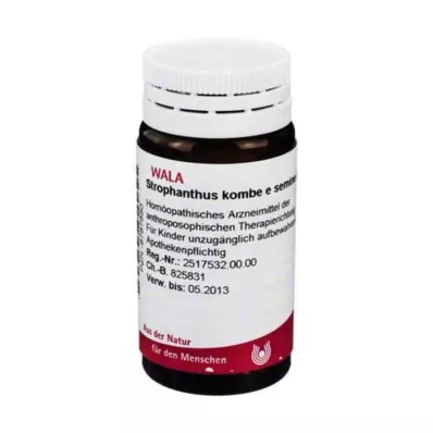 STROPHANTHUS KOMBE e semine D 6 globuli, 20 g
