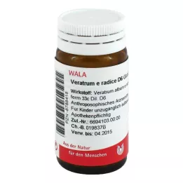 VERATRUM E radice D 6 Globuli, 20 g