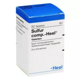 SULFUR COMP.Tavolette per il tallone, 50 pz