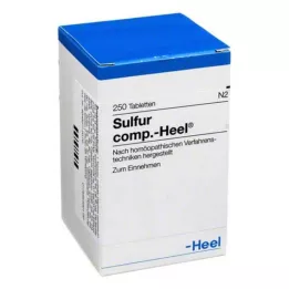 SULFUR COMP.Compresse per il tallone, 250 pz