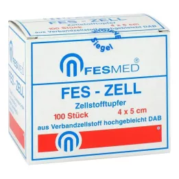ZELLSTOFFTUPFER FES ZELL 4x5 cm di altezza, 100 pz