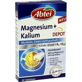Abtei Magnesio + tablet depot di potassio, 30 pz