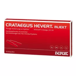 CRATAEGUS HEVERT Inject Ampoule, 10 pz