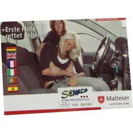 Brochure di pronto soccorso Senada, 1 pz