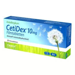 CETIDEX compresse con pellicola da 10 mg, 20 ore