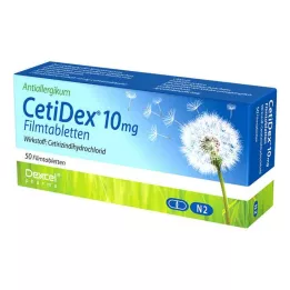 CETIDEX Compresse rivestite con film da 10 mg, 50 pz