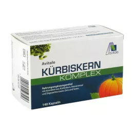 KÜRBISKERN KOMPLEX capsule, 140 pz