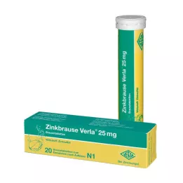 ZINKBRAUSE Verla 25 mg compresse effervescenti, 20 pz
