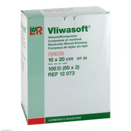 VLIWASOFT Compresse in tessuto non tessuto 10x20 cm sterili 6l., 50X2 pz