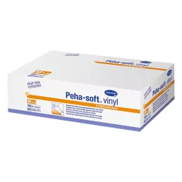 PEHA-SOFT Sottoguanti in vinile non acciaio.senza polvere M, 100 pz