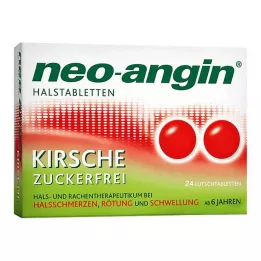 NEO-ANGIN Pastiglie per la gola alla ciliegia, 24 pz
