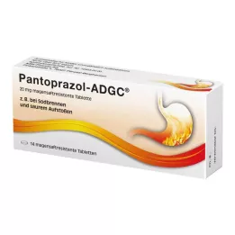 PANTOPRAZOL ADGC Compresse gastroresistenti da 20 mg, 14 pz