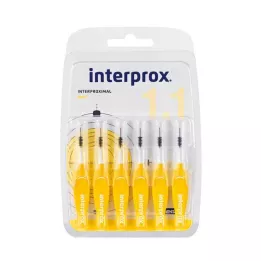 INTERPROX mini scovolino interdentale giallo blister, 6 pz