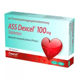 ASS Dexcel 100 mg compresse, 100 pz