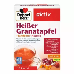 DOPPELHERZ melograno caldo+olivello spinoso+acerola, 10 pz