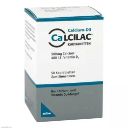 CALCILAC Compresse masticabili, 50 pz