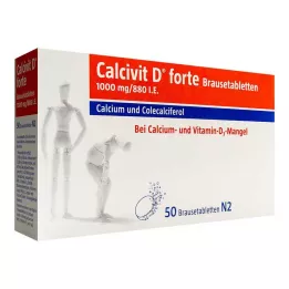 CALCIVIT D forte compresse effervescenti, 50 pz