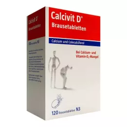 CALCIVIT Compresse effervescenti D, 120 pz