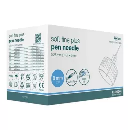 KLINION Soft Fine Plus Aghi penna 0,25x8 mm 31 g, 110 pz