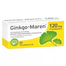 GINKGO-MAREN Compresse rivestite con film da 120 mg, 60 pz