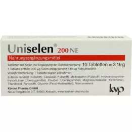 UNISELEN 200 NE compresse, 10 pz