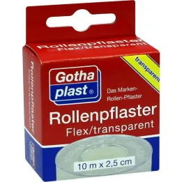 Cerotto in rotolo Gothaplast Flex trp.2,5 cm x 10 m, 1 pezzo