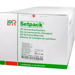 MULLKOMPRESSEN 10x10 cm sterile RK 12 volte, 20X10 pz