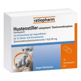 HUSTENSTILLER-ratiopharm capsule di destrometorfano, 10 pz